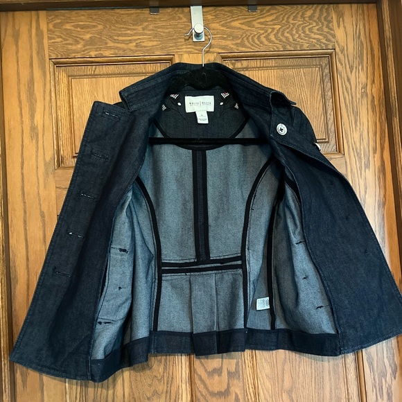 White House Black Market Denium Jacket - Picture 3 of 7